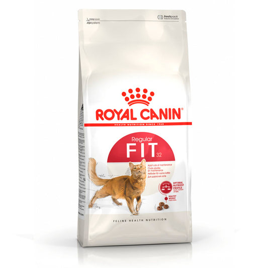 Royal Canin FIT32: Alimento Especializado para Gatos en Forma y Activos