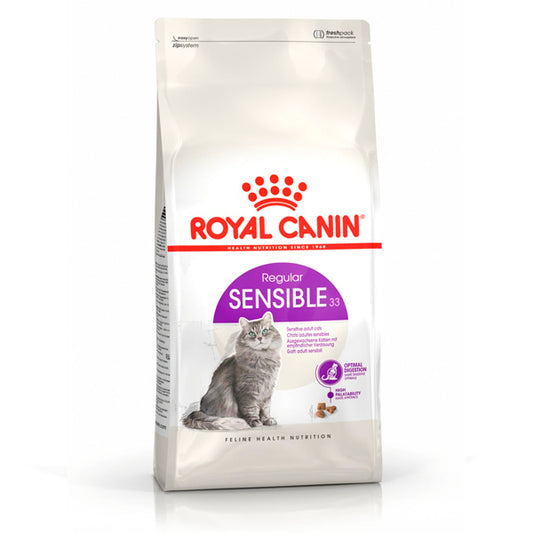 Royal Canin Sensible 33: Alimento Especializado para Gatos Sensibles