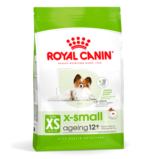 Royal Canin X-Small Ageing 12+: Alimento Especializado para Perros Adultos Mayores de Razas Extra Pequeñas