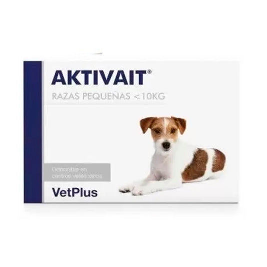 Vetplus Aktivait Perros razas Pequeñas 60 cápsulas