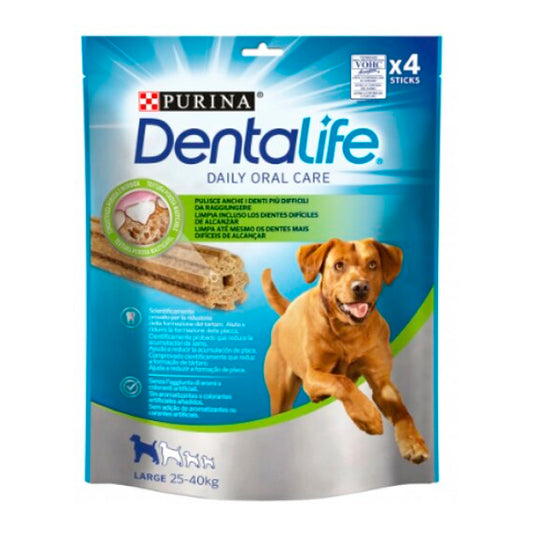 Purina Dentalife Large: Snacks Dentales para el Cuidado Oral de tu Mascota