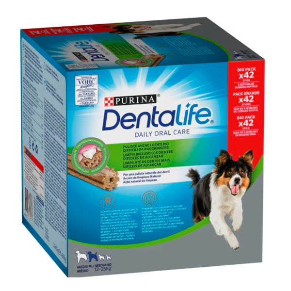 Purina Dentalife Medium: Snacks Dentales para el Cuidado Oral de tu Mascota