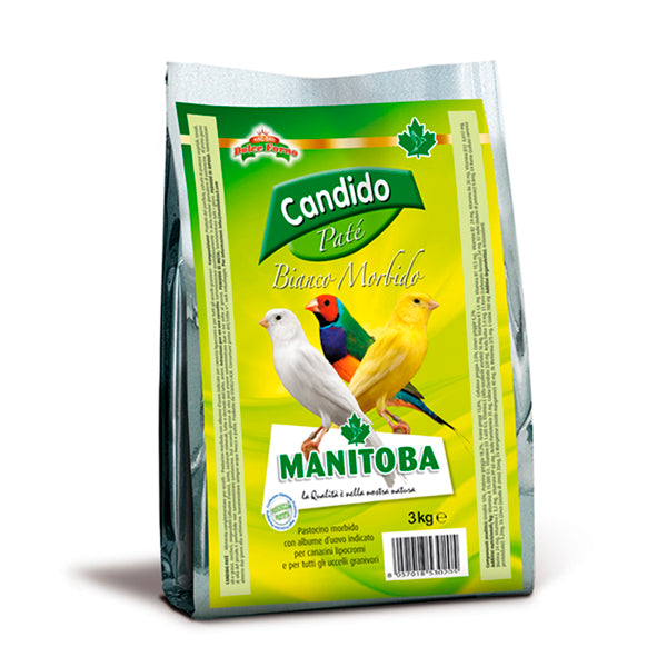 Manitoba Candido Pasta Blanca Húmeda 3 kg