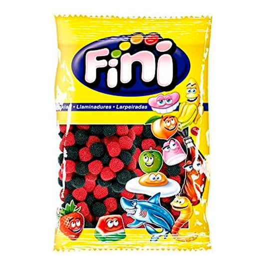 Fini - Moras de Goma, Bolsa Grande de 1 kg, Caramelos de Frutas