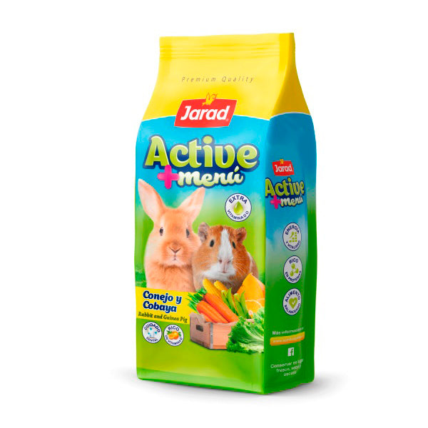 Jarad Active Conejo y Cobaya 800gr