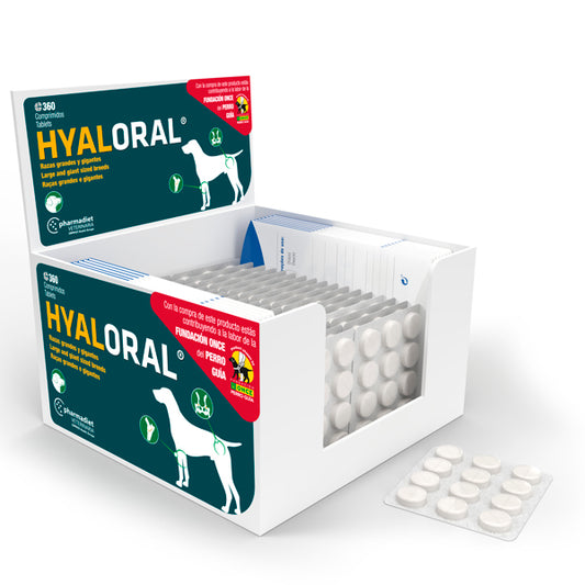 Pharmadiet Hyaloral Razas Grandes 360 comprimidos