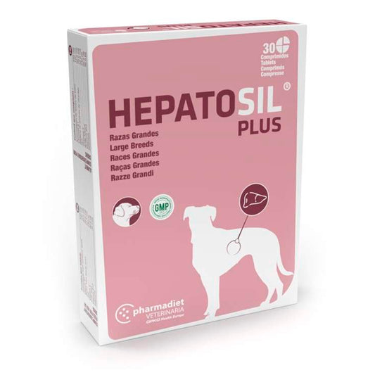 Pharmadiet Hepatosil Plus Razas Grandes 30 Comprimidos