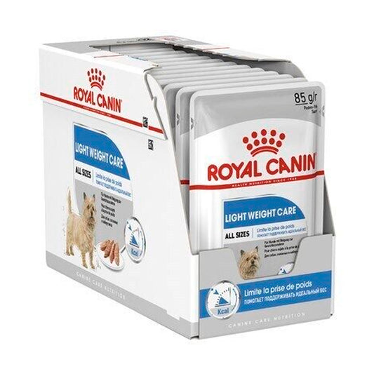 Royal Canin Light Weight Care: Comida Húmeda Especial para el Control de Peso, Pack de 12 Sobres de 85g