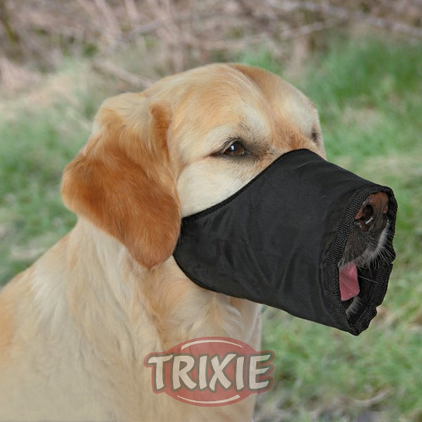 Trixie Bozal Para Perros, Nylon, L, Negro