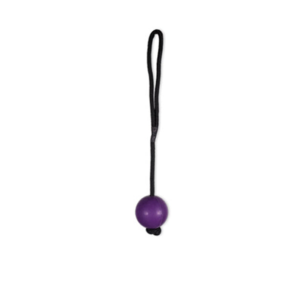 Vadigran Juguete Goma Bola con Cuerda Púrpura Ø6cm
