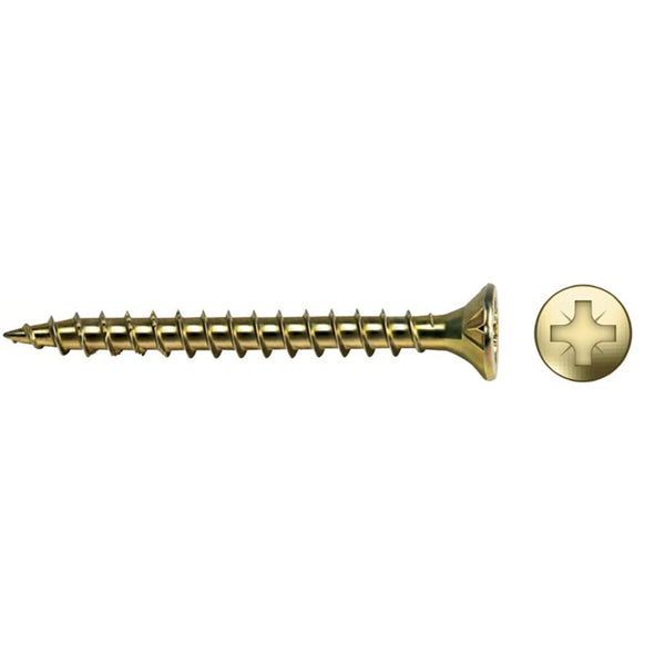 Tornillo Madera C/P Pozi Bi. 3,5X40 - 100 unidades