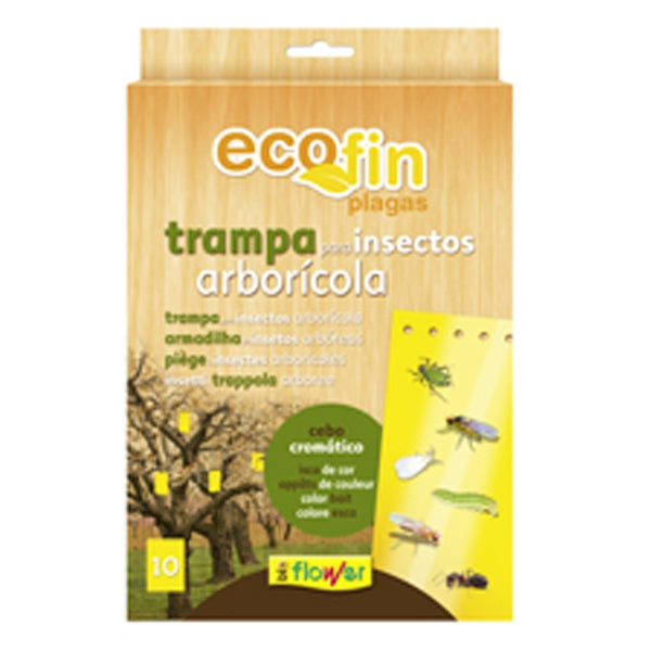 Flower Ecofin Trampa Para Insectos Arborícola