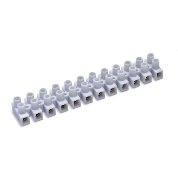 Regleta Conexión 4 Mm Blanca 12 Elemento