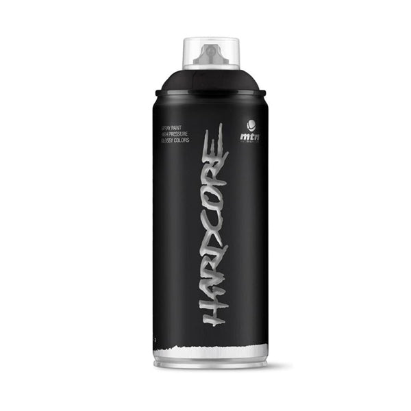 Pintura Spray Hardcore2 Negro Satinado