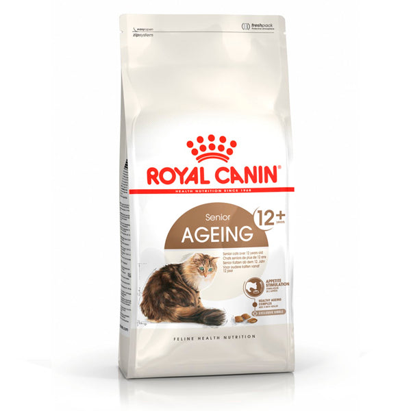 Pienso Royal Canin para Gatos: imagen de Royal Canin Ageing 12+: Alimento Especializado para Gatos Mayores de 12 Años