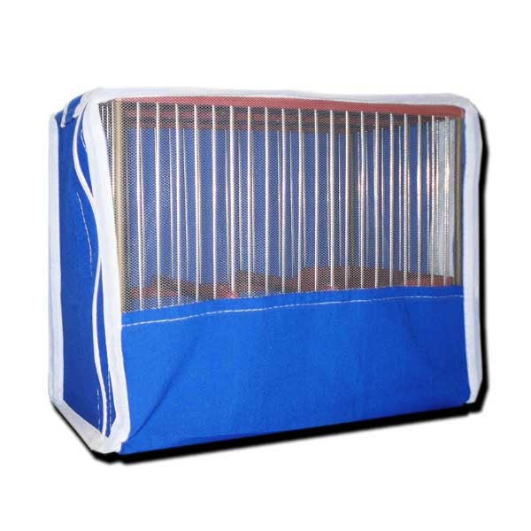 Funda para jaula C2 con media rejilla – Tela color variado, resistente y transpirable