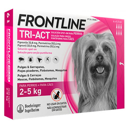 Frontline Tri-Act 2-5 Kg 6 Pipetas