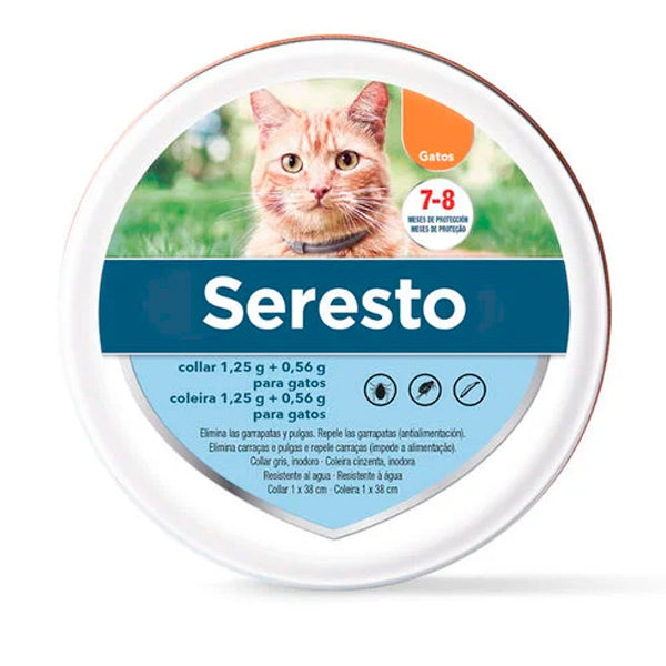 Seresto Collar Antiparasitario para Gatos