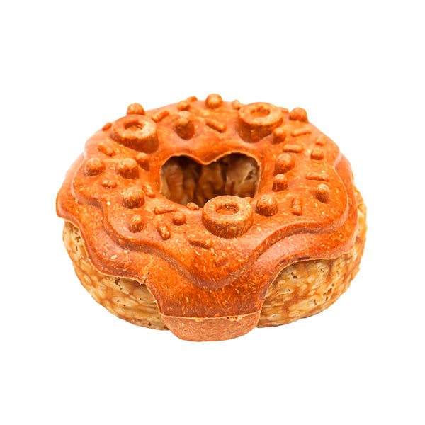 Donuts Glaseados de Zanahoria para Roedores (30 g) – Snack Natural sin Colorantes ni Conservantes – Higiene Dental y Masticación – 5×5 cm