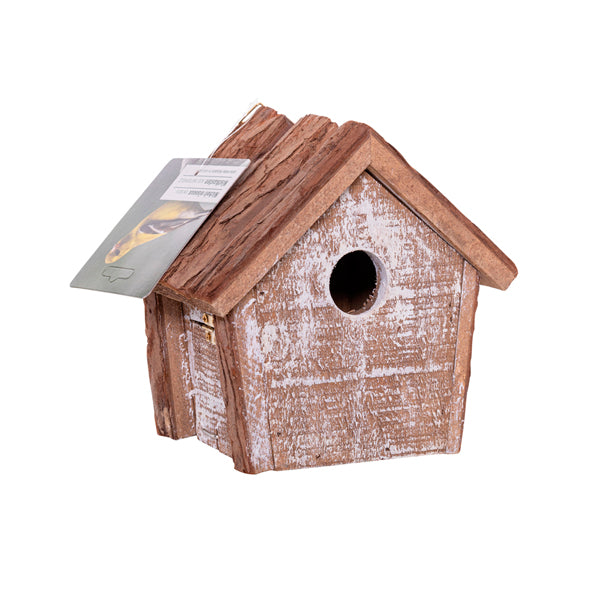 Casa Nido de Madera Eléa para Pájaros – 17 x 13 x 16 cm - Tujilguero