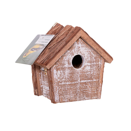 Casa Nido de Madera Eléa para Pájaros – 17 x 13 x 16 cm - Tujilguero