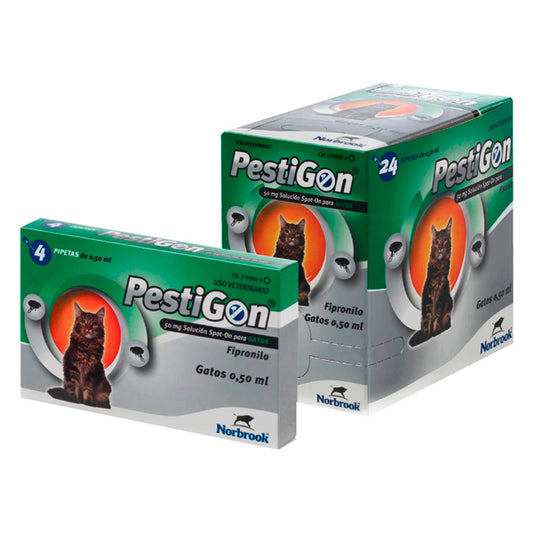 Pestigon Gato 24 Pipetas