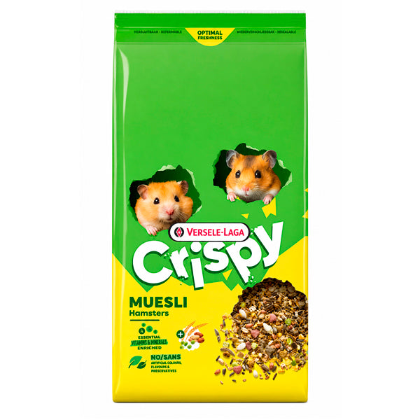 Versele-Laga Crispy Muesli – Comida para Hámster 750 g - Tujilguero