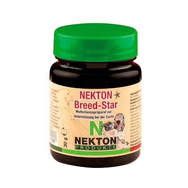 Nekton Breed-Star – Suplemento para Cría de Aves con Vitamina E y 18 Aminoácidos – Mejora Fertilidad e Incubación – Vitaminas, Minerales y Oligoelementos – Made in Germany