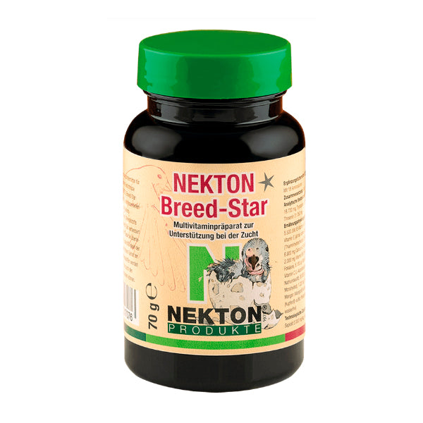 Nekton Breed-Star – Suplemento para Cría de Aves con Vitamina E y 18 Aminoácidos – Mejora Fertilidad e Incubación – Vitaminas, Minerales y Oligoelementos – Made in Germany