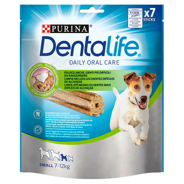 Purina Dentalife Small 115g: Snacks Dentales para el Cuidado Oral de Perros Pequeños