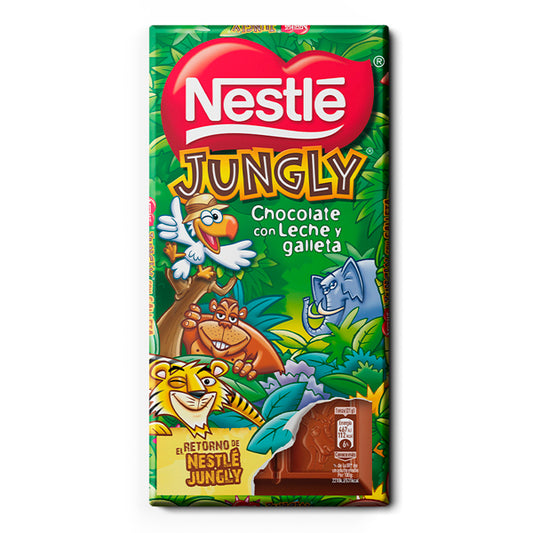 Nestle Jungly Chocolate con leche y Galleta 125 gr