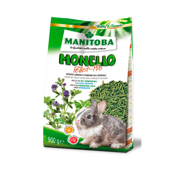 Manitoba Conejo Monello Pellet Pro 900 Gr