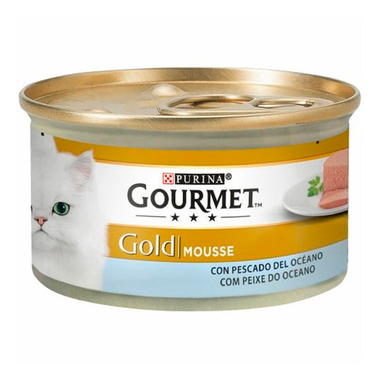 Gourmet Gold Mousse con Pescado Océano 24x85 gr