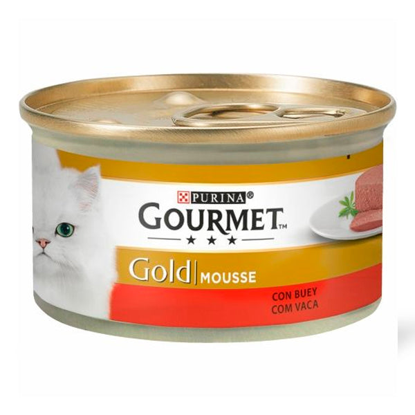 Gourmet Gold Mousse con Buey 24x85 gr