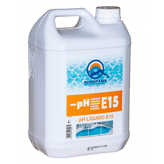 Reductor de pH Líquido Quimicamp 5 litros: Control de Acidez para Agua de Piscinas