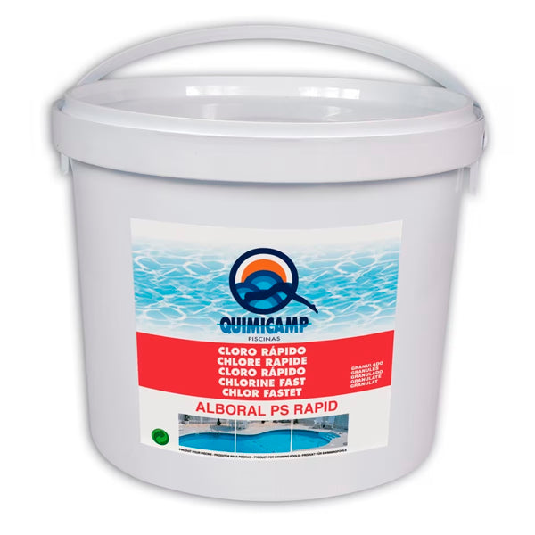 Cloro Rápido Alboral Rapid Quimicamp 5 Kg: Tratamiento Veloz para Piscinas