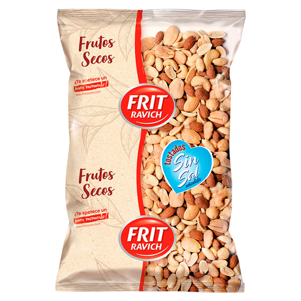 Frit Ravich Cocteleo Frutos Secos Tostados Sin Sal 1 Kg - Tujilguero