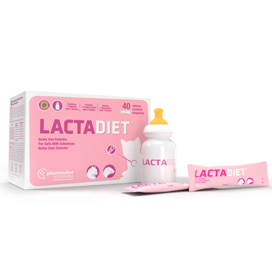 Pharmadiet Lactadiet para Gatos 300 gr (40x7,5 gr)