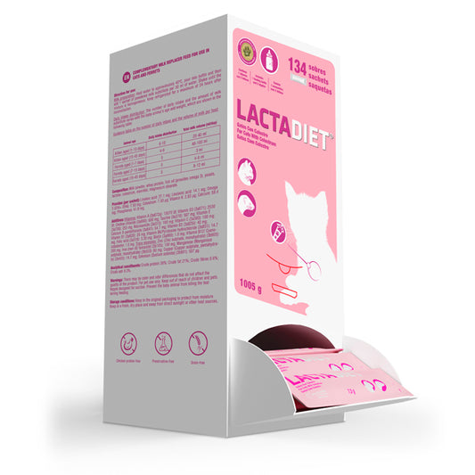 Pharmadiet Lactadiet para Gatos 1005 gr (134 sobres de 7,5 g)