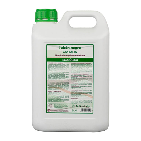 Castalia Jabón Negro Agrícola Ecológico | Jabón Potásico para Plantas, Control de Plagas y Limpieza Agrícola ECOCERT - Tujilguero