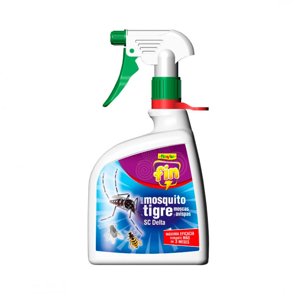 Flower FIN Mosquito Tigre 1 Litro | Insecticida para Mosquitos Tigre y Otros Voladores | Tratamiento para Ámbitos Autorizados