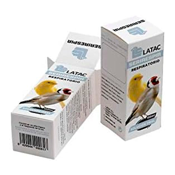 Latac Serirespir Tratamiento de Infecciones Respiratorias pájaros 20ml