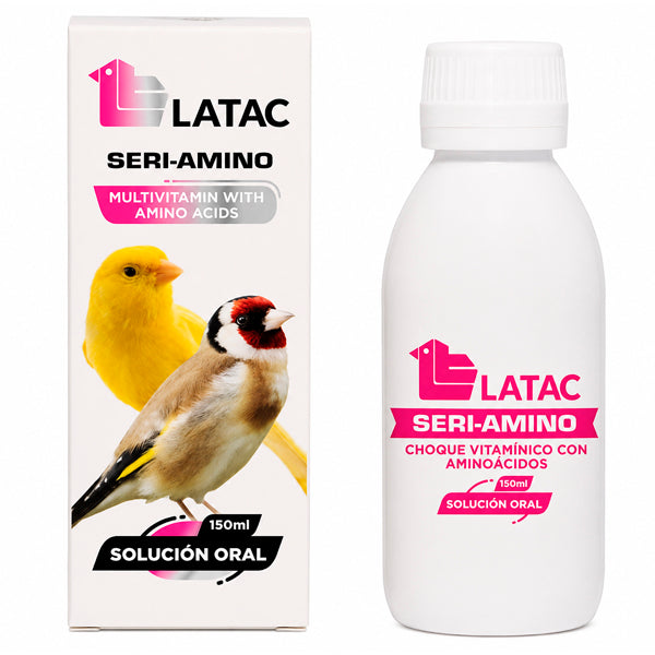 Latac Seri-Amino – Vitaminas y Aminoácidos para Aves - Tujilguero