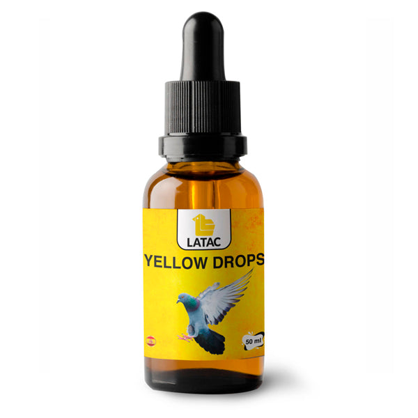 Latac Yellow Drops para Palomas | Limpia Vías Respiratorias y Previene Infecciones | Higiene Respiratoria - Tujilguero