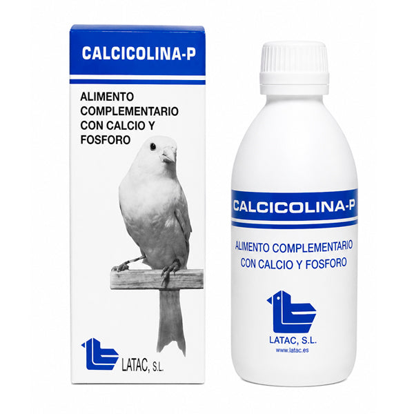 Latac Calcicolina-P – Calcio, Fósforo y Colina para Pájaros - Tujilguero
