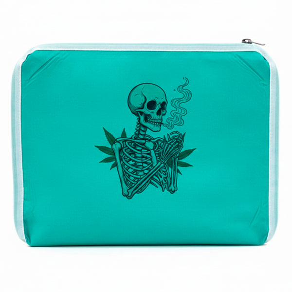 Funda para Jaula C2 con Dibujo de Calavera Fumando – Estilo Rebelde y Único