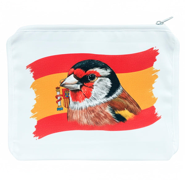 Funda Jaula C2 Jilguero con Bandera Española - Tujilguero