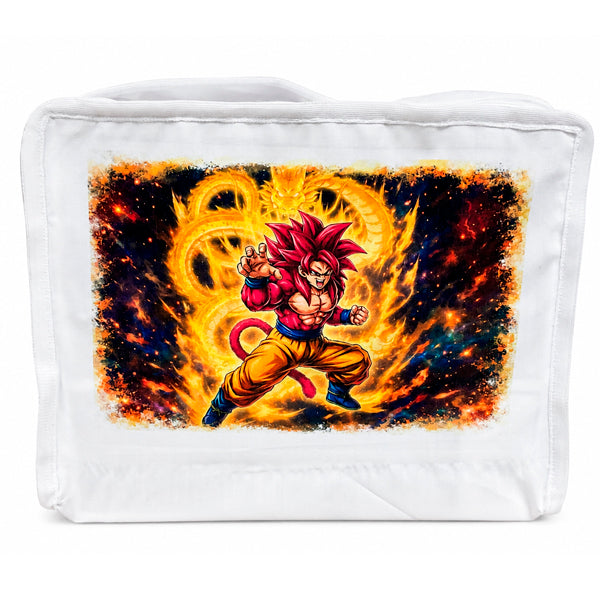 Funda Jaula C2 Guerrero de Fuego Legendario | Diseño Fantasía Épica con Asa y Cremallera - Tujilguero