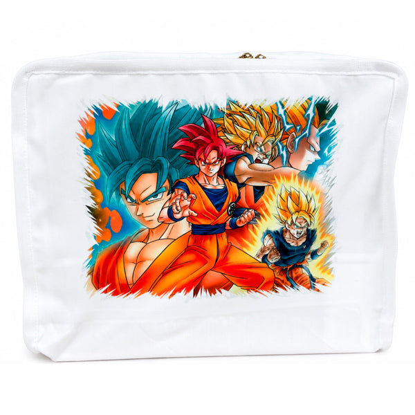 Funda Jaula C2 Guerreros de Energía Extrema | Diseño Anime Fantasía con Asa y Cremallera - Tujilguero