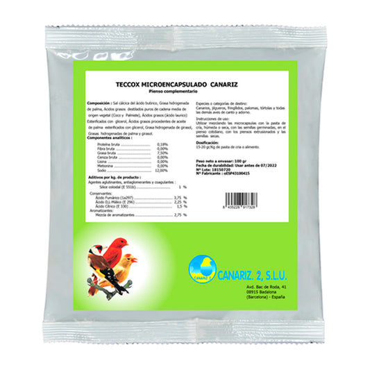 Teccox Microencapsulado Canariz 100 gr